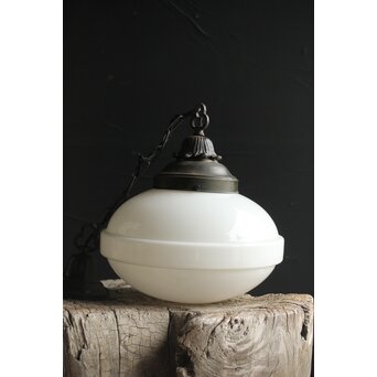 帯付 大きなオーバル電笠/照明　A032