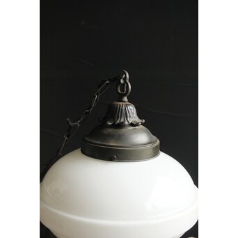 帯付 大きなオーバル電笠/照明　A032 