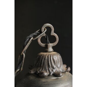 帯付 大きなオーバル電笠/照明　A032 