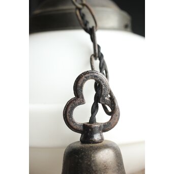 帯付 大きなオーバル電笠/照明　A032 