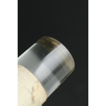 尾竹国観 飛瀑図 絹本軸装 掛軸 水晶軸先 共箱　Z302 