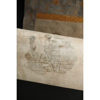 竹屋町刺繍 のったり図 掛軸　Z304 