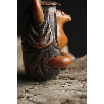 江戸喫煙具 とんこつ 狸　X356 