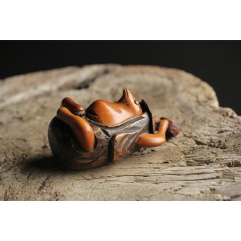 江戸喫煙具 とんこつ 狸　X356 