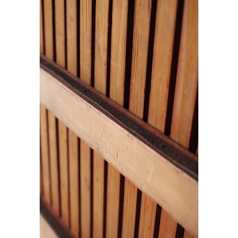 弁柄塗 鉄格子巾着金具蔵戸　W067Y 