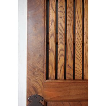 重量級 総欅格子蔵戸　W068Y 