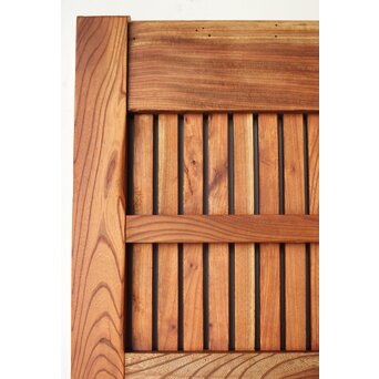 重量級 総欅格子蔵戸　W068Y 