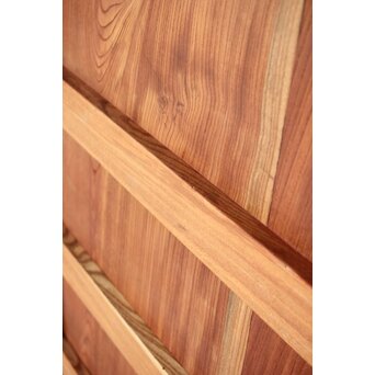 重量級 総欅格子蔵戸　W068Y 