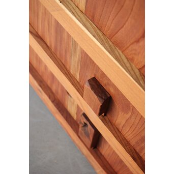 重量級 総欅格子蔵戸　W068Y 