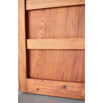 重量級 総欅格子蔵戸　W068Y 