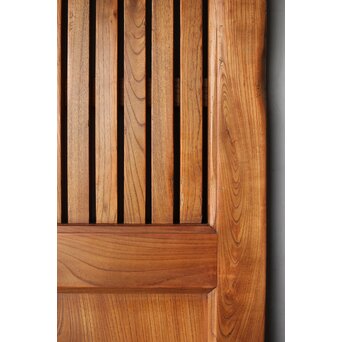 重量級 総欅格子蔵戸　W068Y 