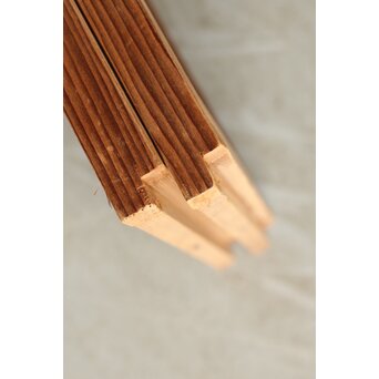 竹雀書院欄間 5枚1組　R0196 