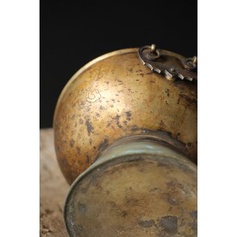 朝鮮美術 李王家美術工場造 蝙蝠手 神仙炉　M319 