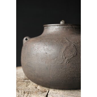 古芦屋写 古作真形釜　M320 