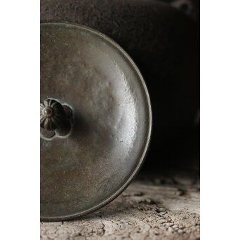 古芦屋写 古作真形釜　M320 