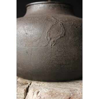 古芦屋写 古作真形釜　M320 