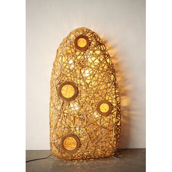 竹編照明 ジャパニーズモダン バンブーライトM　U290