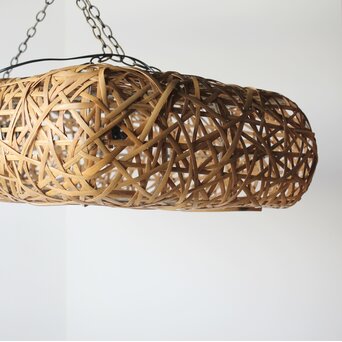 竹編照明 ジャパニーズモダン バンブーライトM　U290 