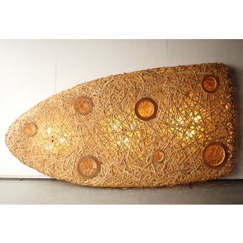 竹編照明 ジャパニーズモダン バンブーライトL　U291 