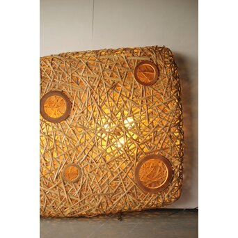 竹編照明 ジャパニーズモダン バンブーライトL　U291 