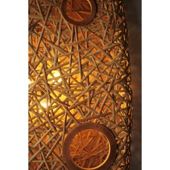 竹編照明 ジャパニーズモダン バンブーライトL　U291 