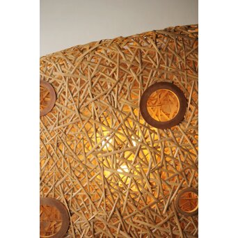 竹編照明 ジャパニーズモダン バンブーライトL　U291 