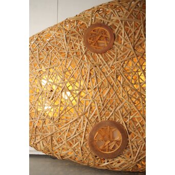 竹編照明 ジャパニーズモダン バンブーライトL　U291 