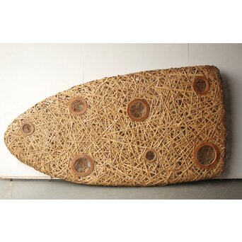 竹編照明 ジャパニーズモダン バンブーライトL　U291