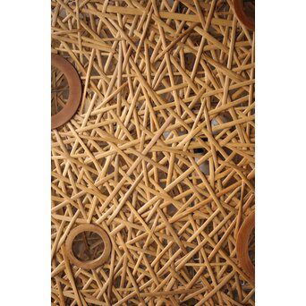 竹編照明 ジャパニーズモダン バンブーライトL　U291 