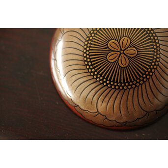 保谷美成 花王文香合　Q305 