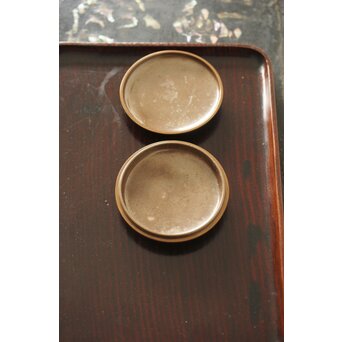 保谷美成 花王文香合　Q305 