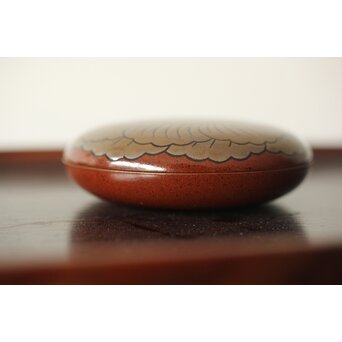 保谷美成 花王文香合　Q305 