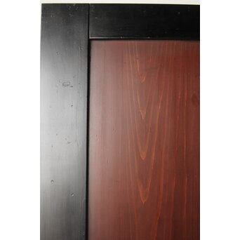 幅広 太框黒枠北陸帯戸 2枚1組　B1014 