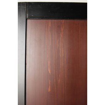 幅広 太框黒枠北陸帯戸 2枚1組　B1014 