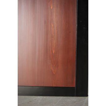 幅広 太框黒枠北陸帯戸 2枚1組　B1014 