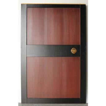 幅広 太框黒枠北陸帯戸 2枚1組　B1014 