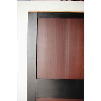 幅広 太框黒枠北陸帯戸 2枚1組　B1014 