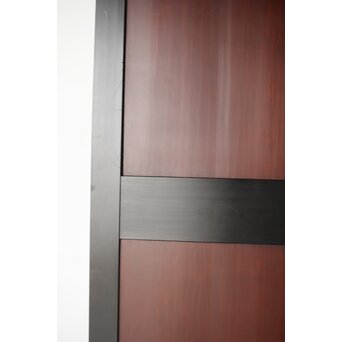 幅広 太框黒枠北陸帯戸 2枚1組　B1014 