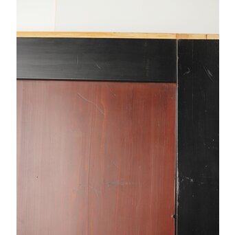 幅広 太框黒枠北陸帯戸 2枚1組　B1014 