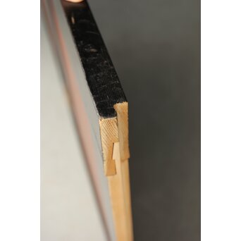 幅広 太框黒枠北陸帯戸 2枚1組　B1014 