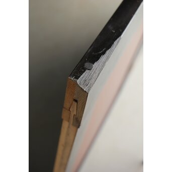 幅広 太框黒枠北陸帯戸 2枚1組　B1014 