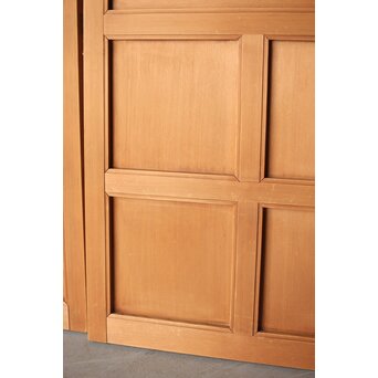 家紋入 唐戸風小型板戸 2枚1組　B1016 