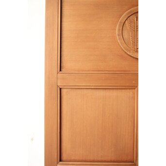 家紋入 唐戸風小型板戸 2枚1組　B1016 