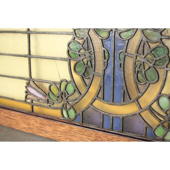 ステンドグラス 花　R0200Y 