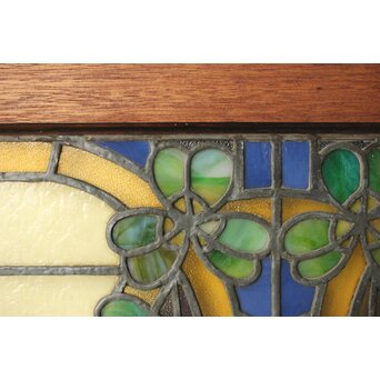 ステンドグラス 花　R0200Y 