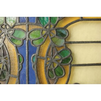 ステンドグラス 花　R0200Y 