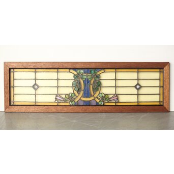 ステンドグラス 花　R0200Y