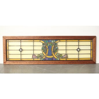 ステンドグラス 花　R0200Y 