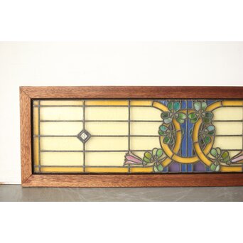 ステンドグラス 花　R0200Y 