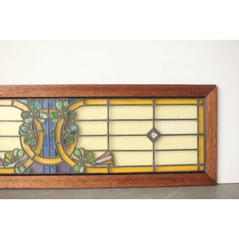 ステンドグラス 花　R0200Y 